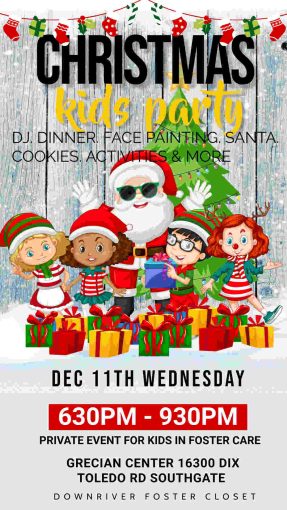 Christmas Kids Party! @ Grecian Center | Southgate | Michigan | United States